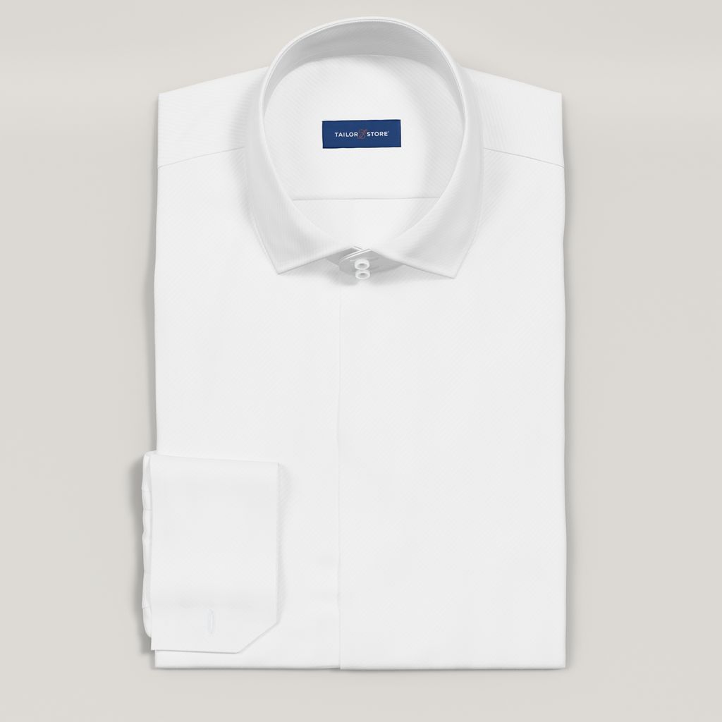 White twill shirt