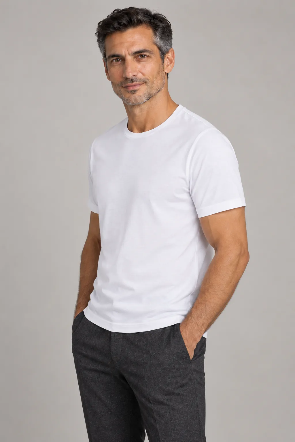 White t-shirt