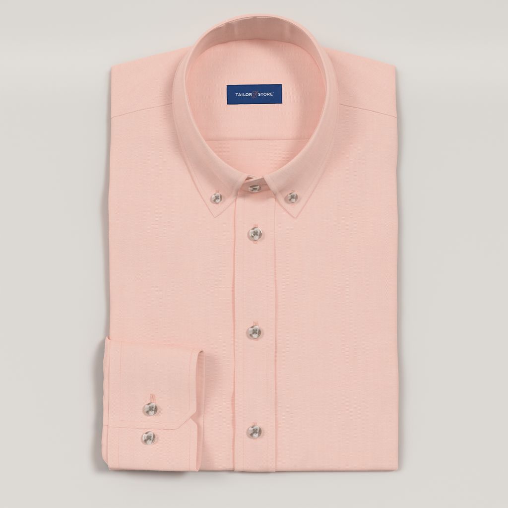 Orange business casual shirt