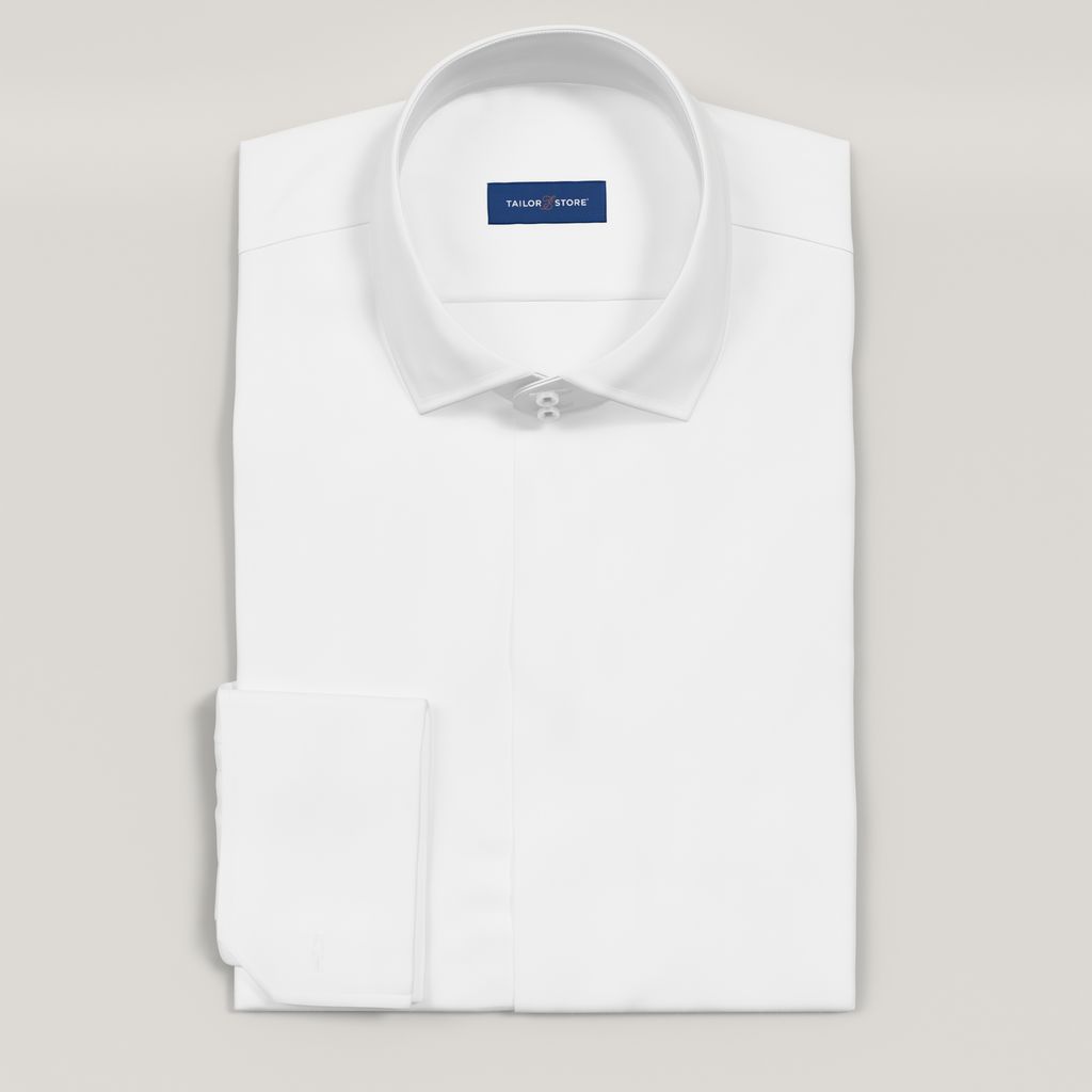 White formal shirt with french cuffs