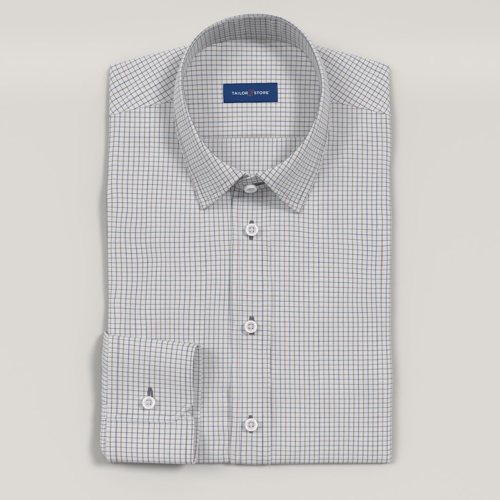 Camicia business casual a quadri