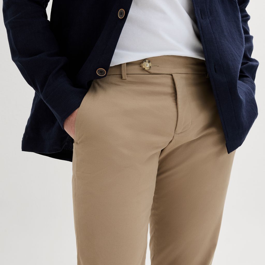 Chino stretch khaki