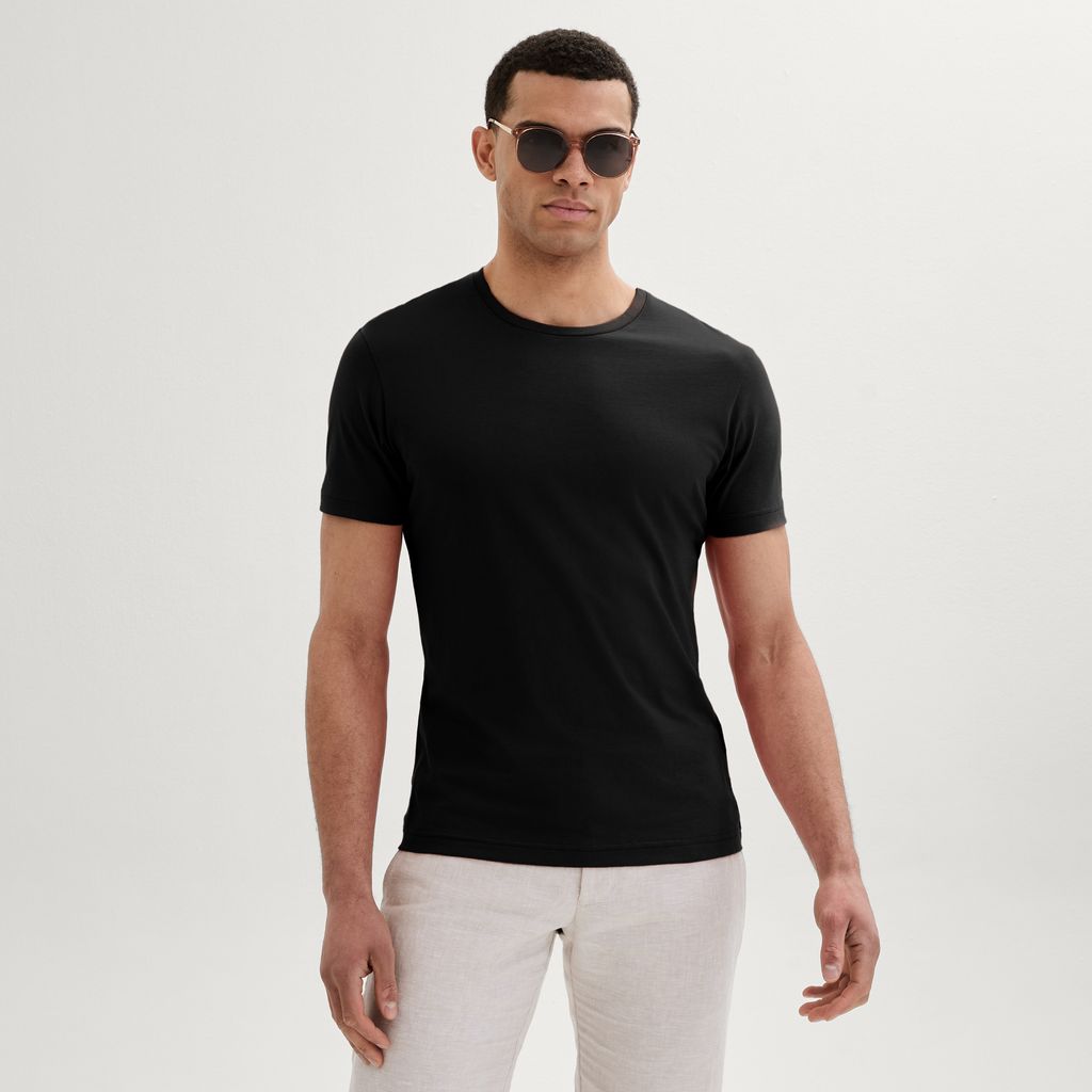 Anthrazitfarbenes T-Shirt