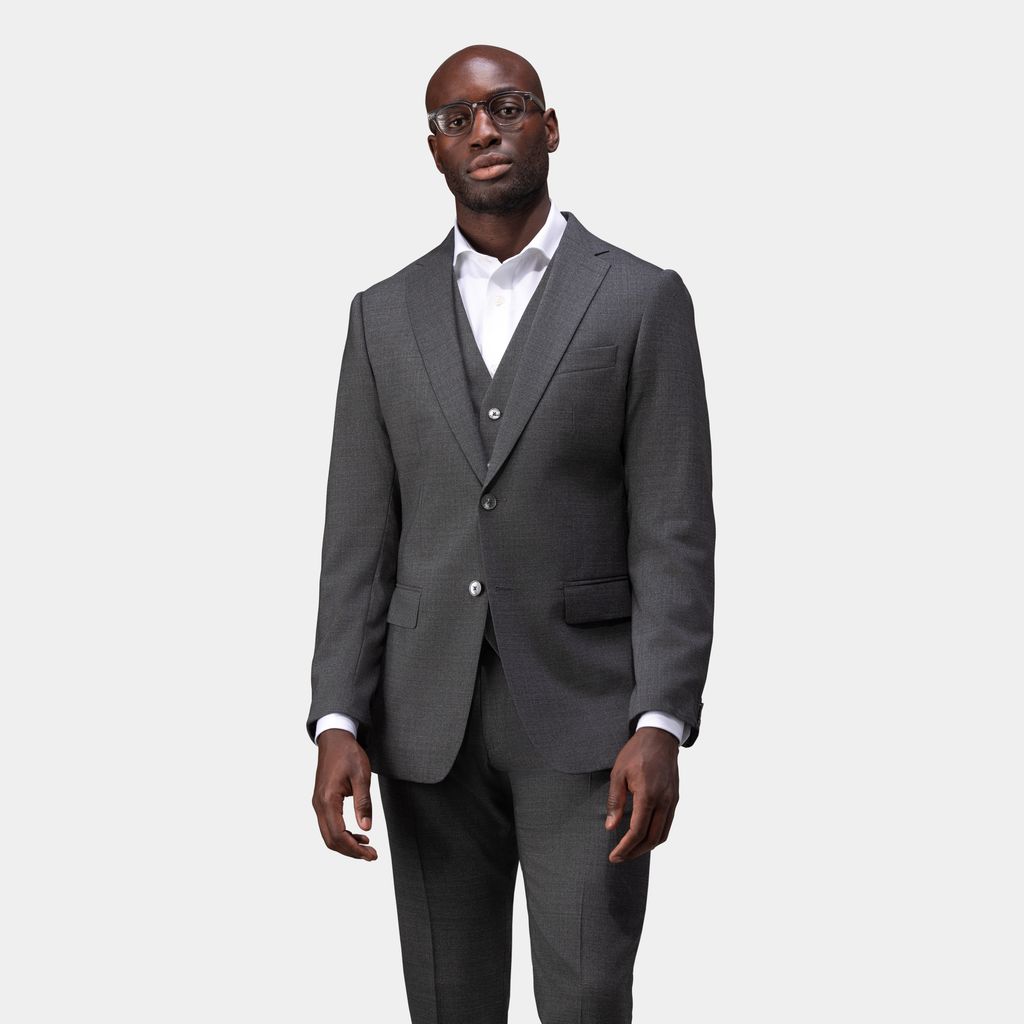 Costume trois pièces gris foncé