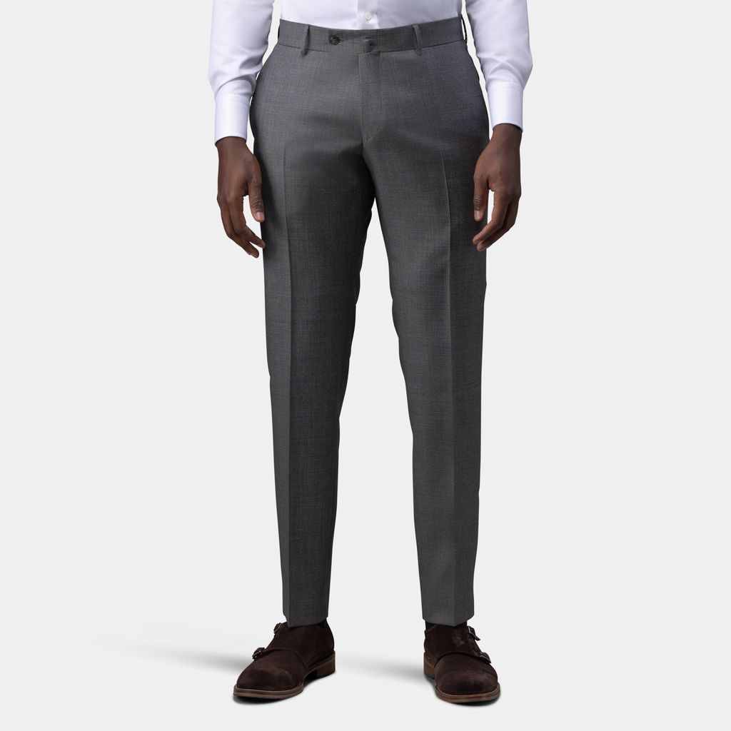 Pantalon de costume gris acier