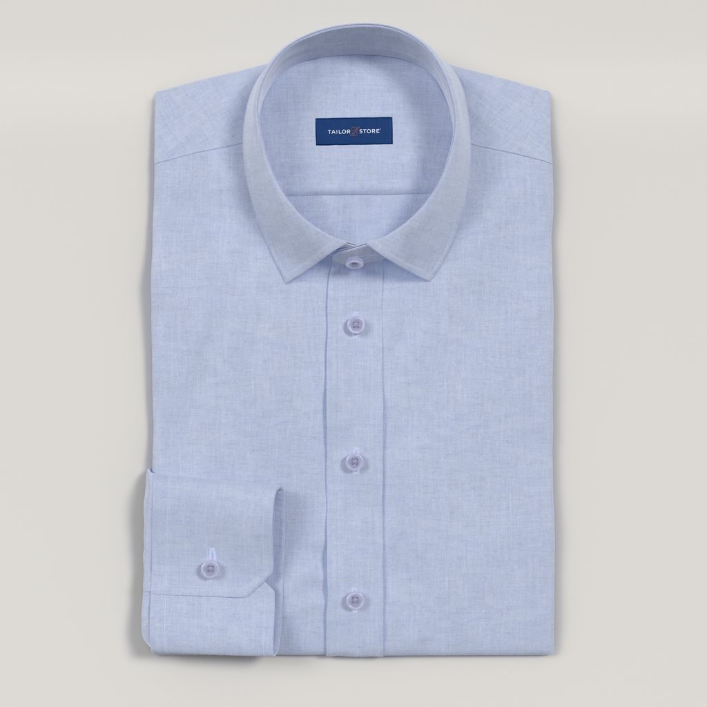 Light blue linen shirt
