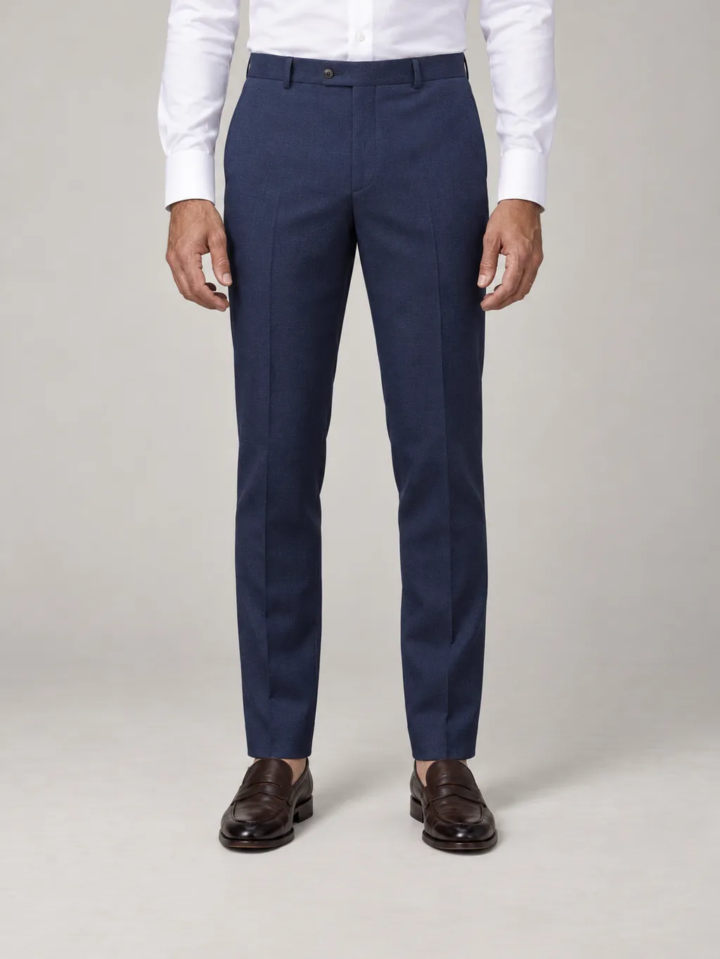 Navy blue suit pants
