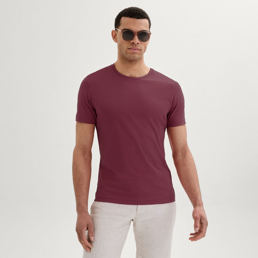 Maglietta burgundy